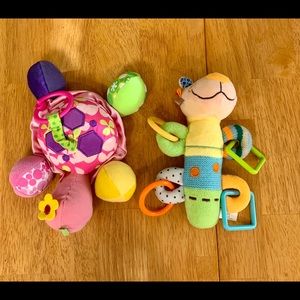 Two baby toys
